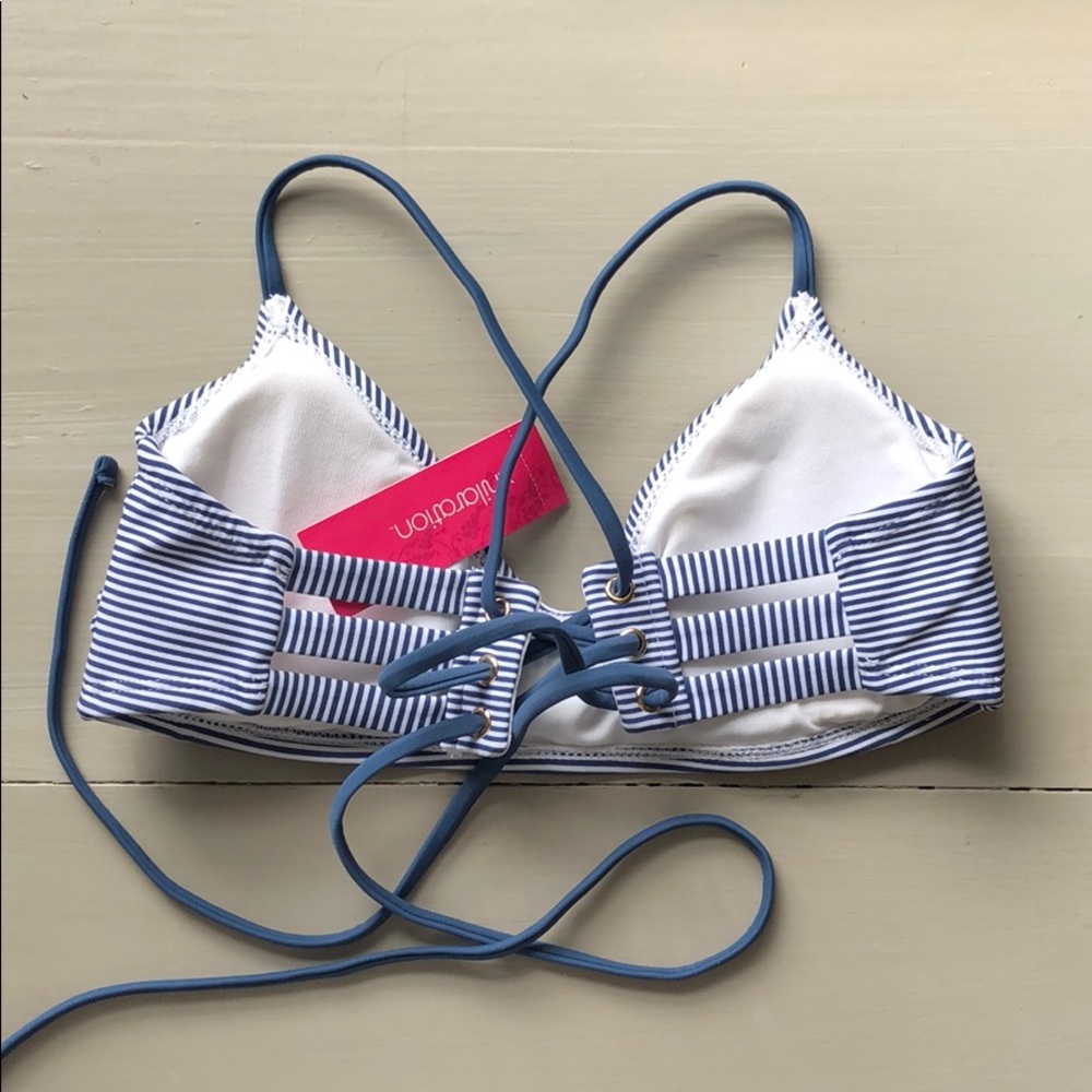 Blue Bikini Top - Picture 2 of 2